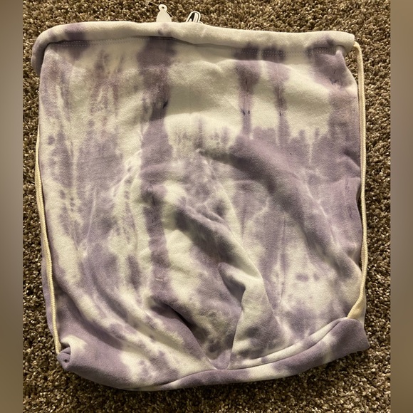 Boys Lie Purple Slushy Tie Dye Cotton Drawstring Bag Unreleased NWT - Picture 2 of 2